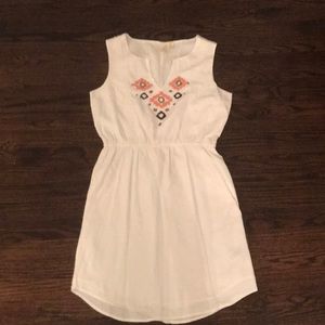 Anthropologie White kenji dress